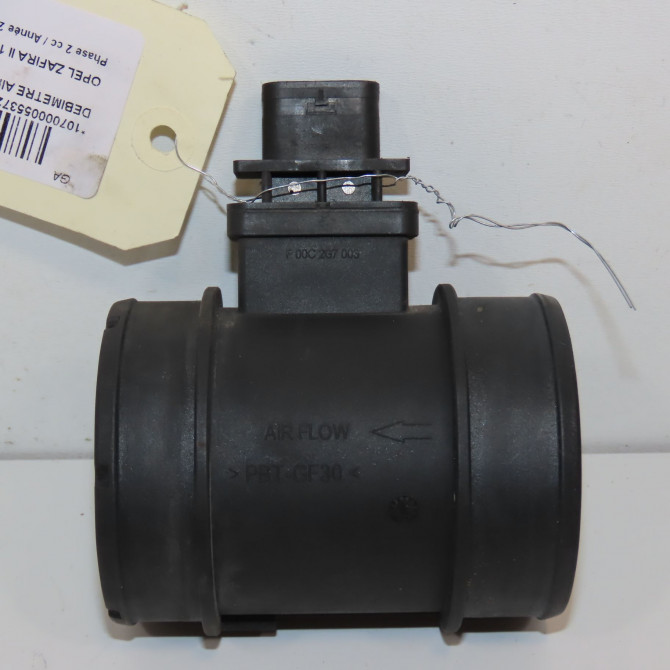 Debimetre air occasion OPEL ZAFIRA II Phase 2 01-2008->12-2014 1.7 CDTI 125ch 93188724 1