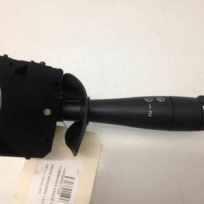 Commande essuie glace occasion DACIA SANDERO I Phase 1 06-2008->10-2012 6001551358 1