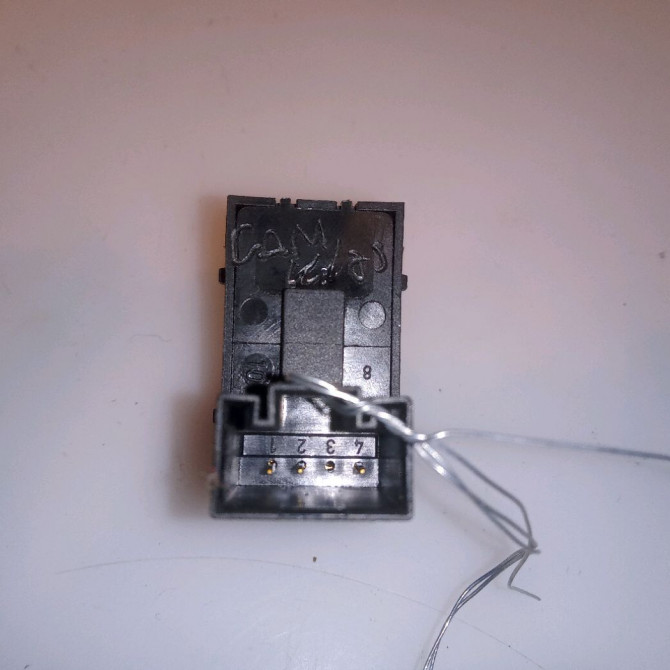 Commande leve-glace porte arrière droite occasion VOLKSWAGEN PASSAT V Phase 1 04-1995->04-1999 2.0 TDI 140ch 3C8959855XSH 3