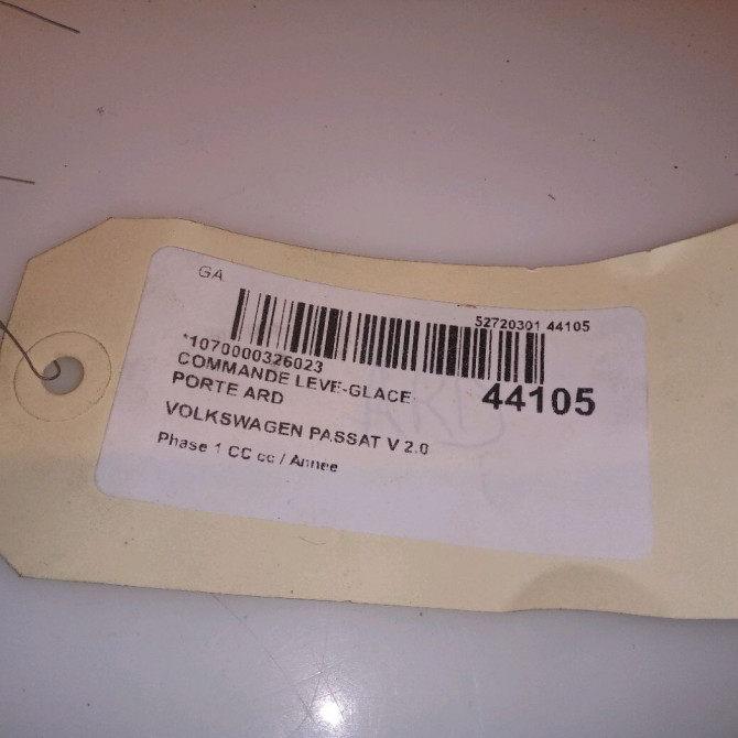Commande leve-glace porte arrière droite occasion VOLKSWAGEN PASSAT V Phase 1 04-1995->04-1999 2.0 TDI 140ch 3C8959855XSH 4