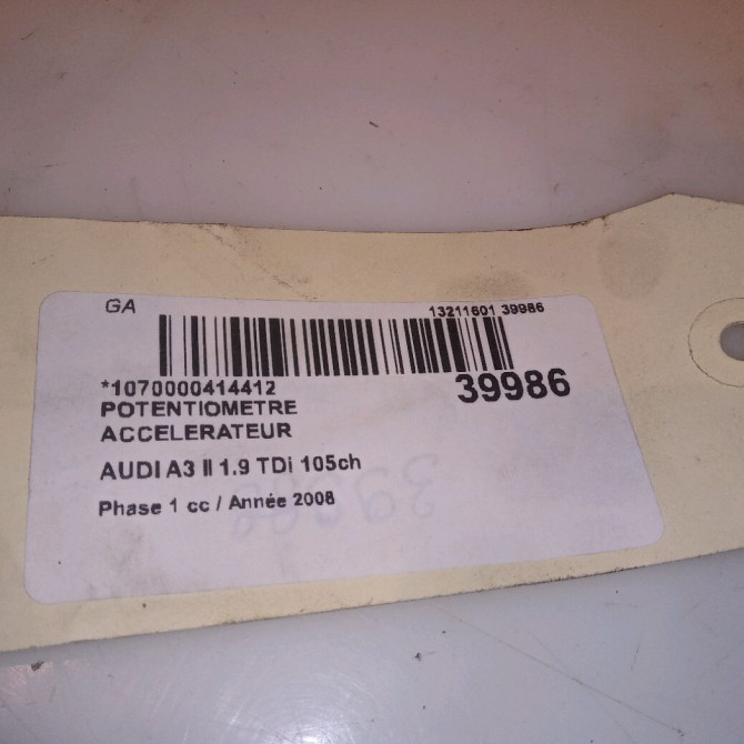 Potentiometre accelerateur occasion 5