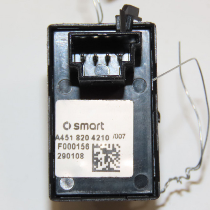 Commande lève-glace porte avant droite occasion SMART SMART CITY/FORTWO II Phase 1 04-2007->03-2015 A4519051800 2