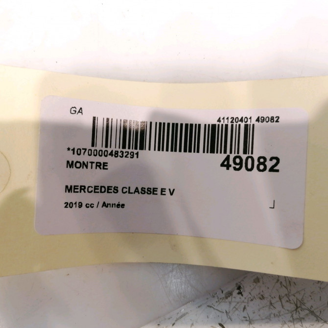 Montre occasion MERCEDES CLASSE E V Phase 1 02-2016->... 2138272000 4