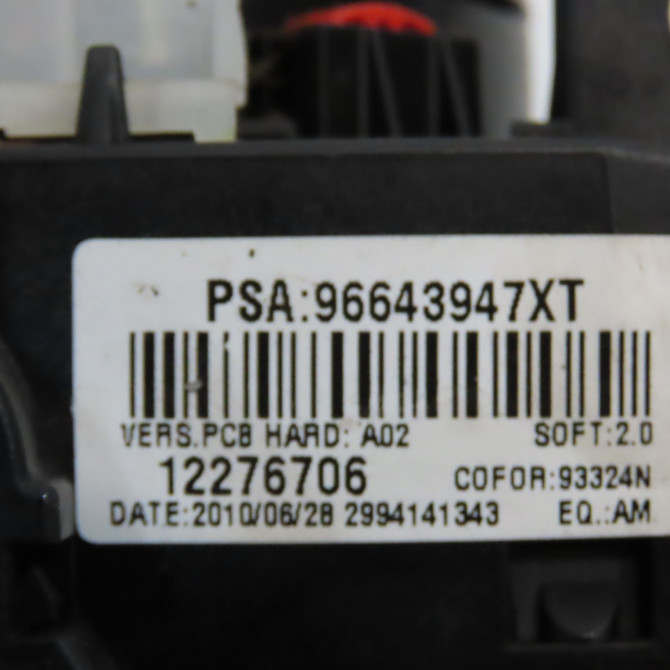 Bloc commodos occasion PEUGEOT 308 I Phase 1 SW 05-2008->03-2011 1.6 HDI 110ch 98062019XT 5