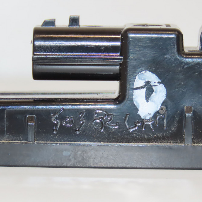 Eclaireur plaque de police d occasion RENAULT CLIO V 265101139R 4