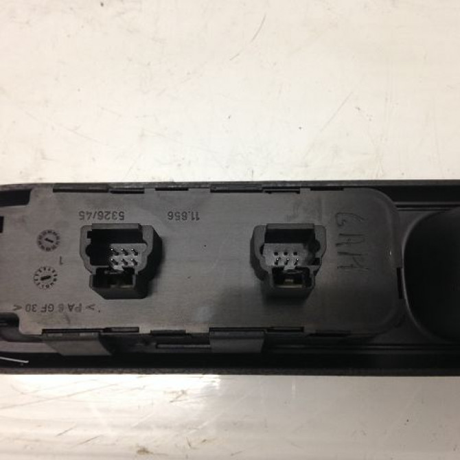 Commande lève-glace porte avant gauche occasion PEUGEOT 407 phase 1 SW 07-2004->07-2008 1.6 HDI 110ch 6554ER 2