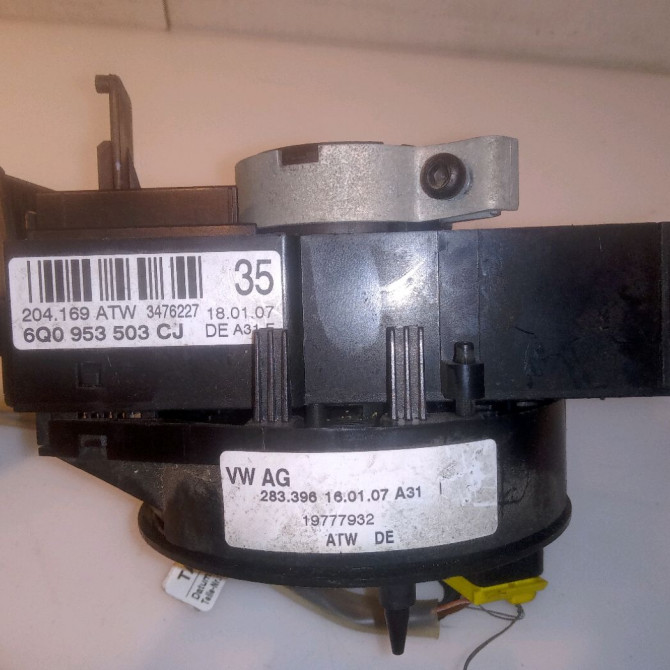 Bloc commodos occasion SEAT IBIZA III Phase 2 03-2006->06-2009 1.4 TDI 80ch 6