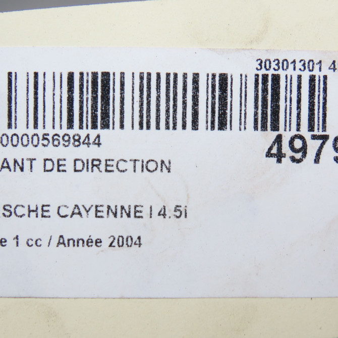 Volant de direction occasion PORSCHE CAYENNE I Phase 1 11-2003->12-2006 4.5i 450ch 955347804316R3 5