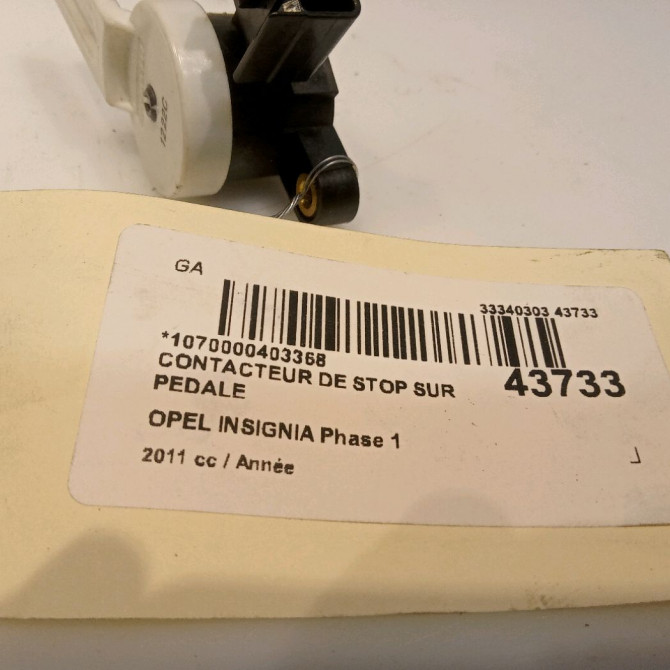 occasion OPEL INSIGNIA Phase 1 01-2009->03-2013 5