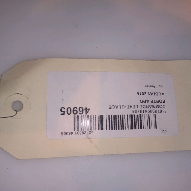 Commande leve-glace porte arrière droite occasion AUDI A1 4