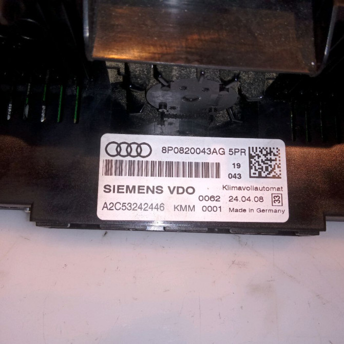 Commande de chauffage occasion  8P0820043AG5PR 3