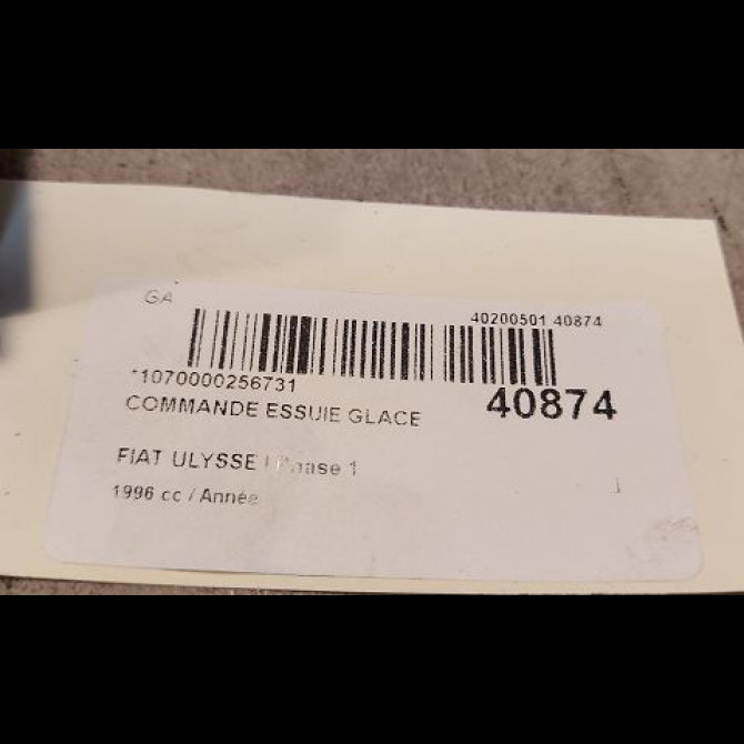 Commande essuie glace occasion FIAT ULYSSE I Phase 1 02-1995->09-2002 3