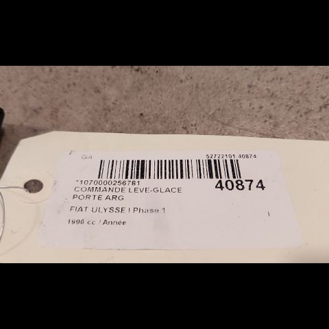 Commande leve-glace porte arrière gauche occasion FIAT ULYSSE I Phase 1 02-1995->09-2002 3
