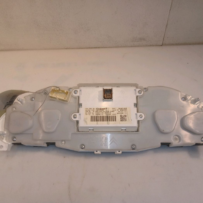 Compteur occasion PEUGEOT 208 Phase 2 04-2015->... 1.2i 81ch 9822633180 2