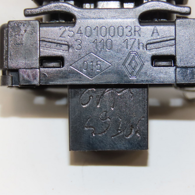 Commande leve-glace porte arrière droite occasion RENAULT SCENIC III Phase 3 04-2013->... 254010003R 3