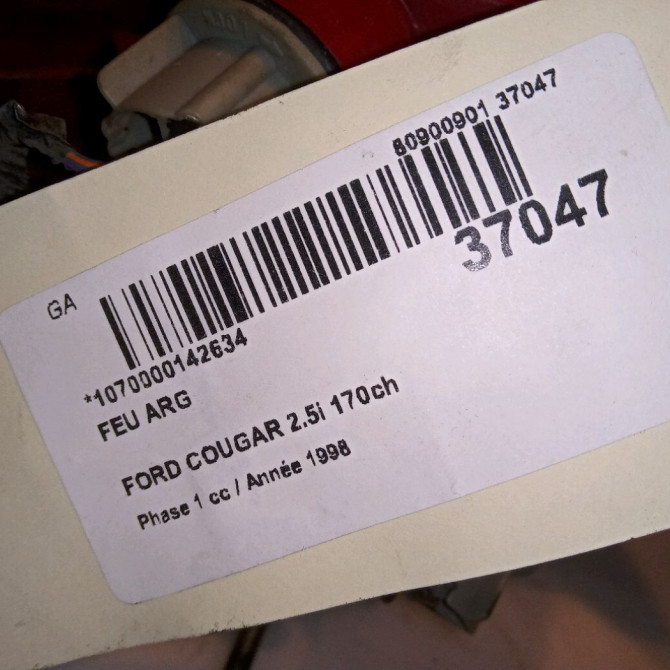 Feu arrière gauche occasion FORD COUGAR Phase 1 10-1998->07-2001 2.5i 170ch 1358956 4