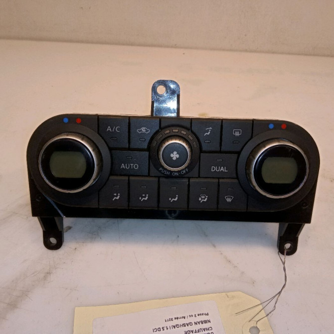 Commande de chauffage occasion NISSAN QASHQAI I Phase 2 03-2010->04-2014 1.5 DCI 110ch 27500BR45C 1