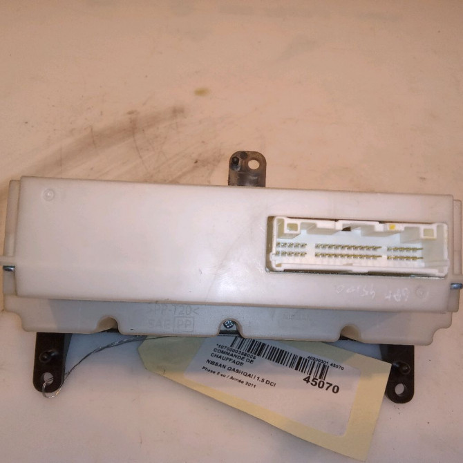 Commande de chauffage occasion NISSAN QASHQAI I Phase 2 03-2010->04-2014 1.5 DCI 110ch 27500BR45C 2