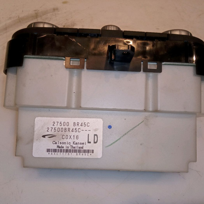 Commande de chauffage occasion NISSAN QASHQAI I Phase 2 03-2010->04-2014 1.5 DCI 110ch 27500BR45C 3