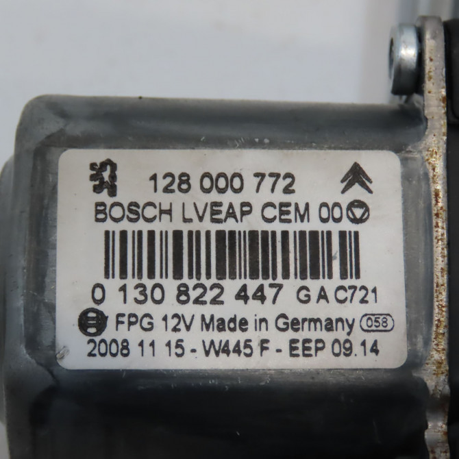 Mecanisme+moteur leve-glace arg occasion CITROEN C5 II Phase 1 04-2008->... 1.6 HDi 16v 110ch 9675915280 5