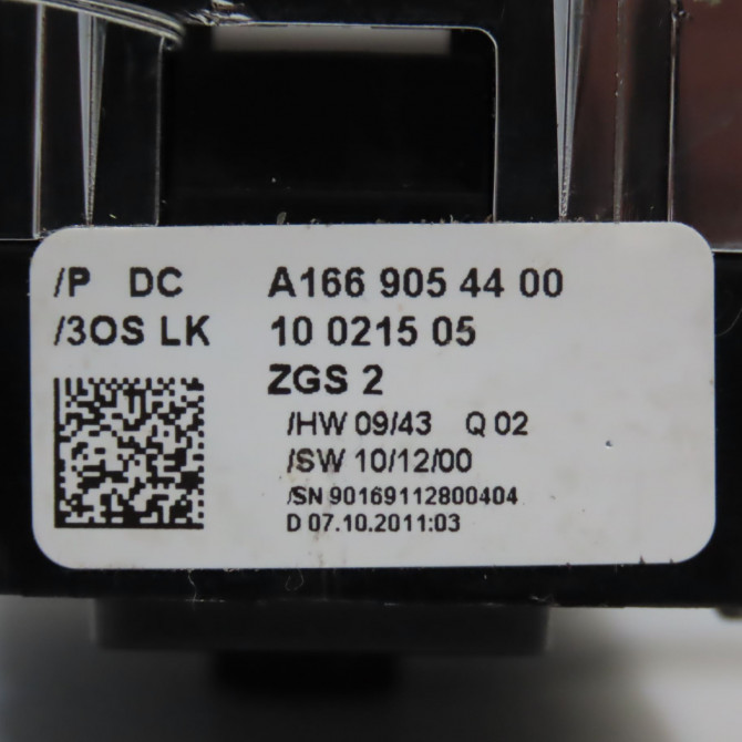 Commande lève-glace porte avant gauche occasion MERCEDES CLASSE B II Phase 1 04-1995->04-1999 1.8 CDI 109ch 4