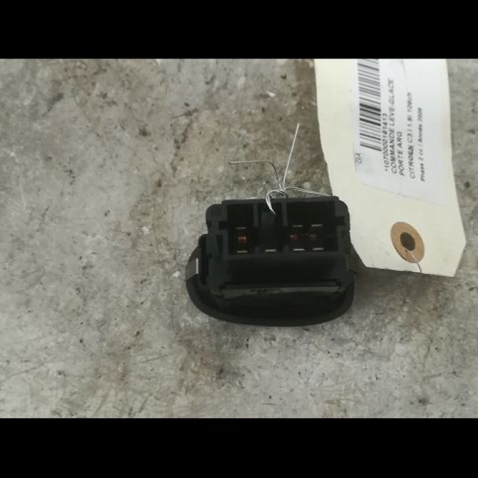 Commande leve-glace porte arrière gauche occasion CITROEN C3 I Phase 2 10-2005->12-2010 1.6i 109ch 2