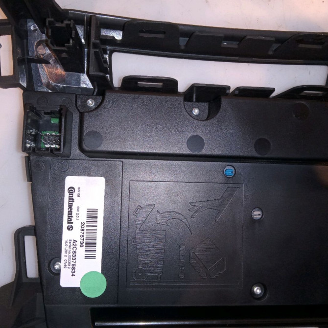 Autoradio occasion OPEL ZAFIRA III Phase 1 11-2011->... 22836293 3