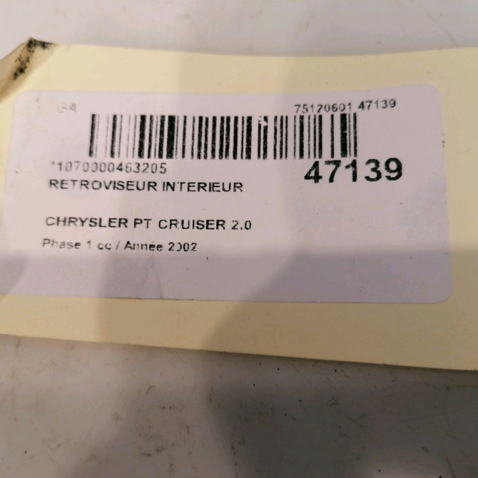 Retroviseur interieur occasion CHRYSLER PT CRUISER Phase 1 09-2000->12-2005 2.0 141ch 4805332AB 3