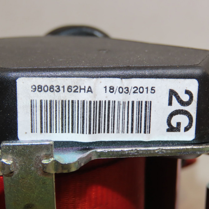 Ceinture arrière gauche occasion PEUGEOT 208 208 Phase 1 2012-03-01->2015-09-30 98063162HA 2