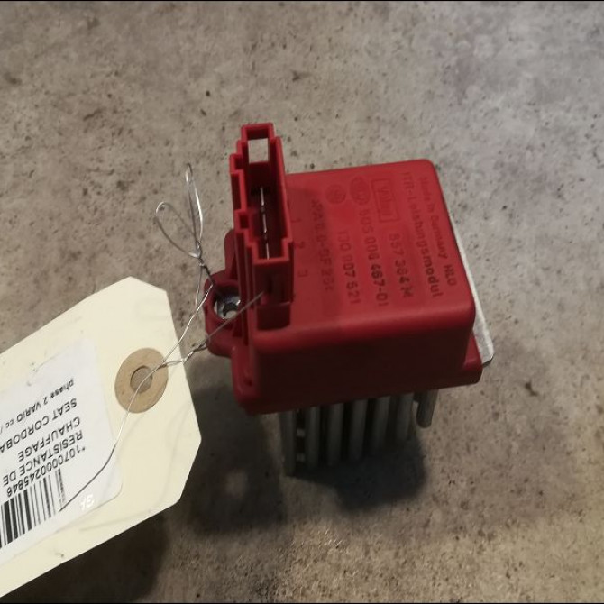 Resistance de chauffage occasion SEAT CORDOBA I phase 2 VARIO 09-1999->10-2002 1.9 SDI 68ch 1J0819022A 1