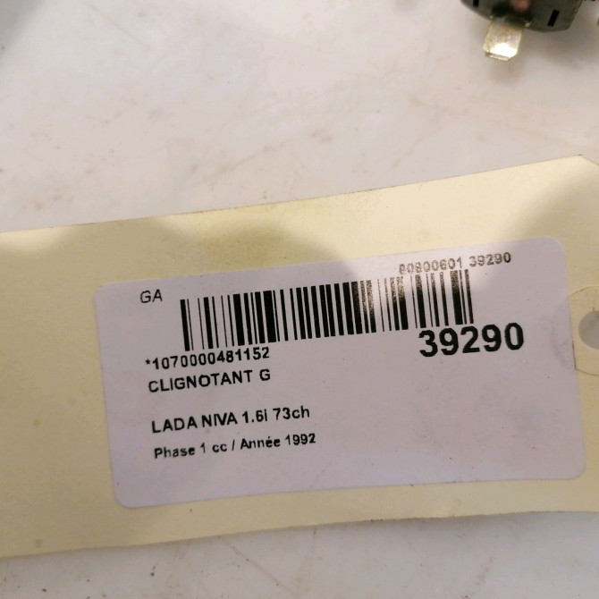 Clignotant gauche occasion LADA NIVA Phase 1 04-1995->04-1999 1.6i 73ch 5