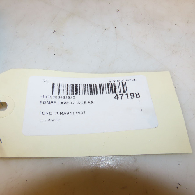 Pompe lave-glace ar occasion TOYOTA RAV4 I 8533033020 2