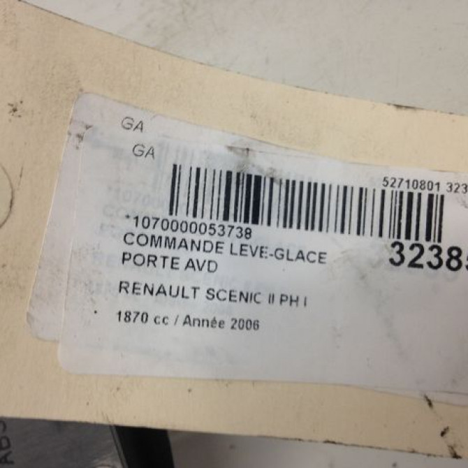 Commande lève-glace porte avant droite occasion RENAULT MEGANE II Phase 2 01-2006->06-2009 1.9 DCI 130ch 8200315027 4