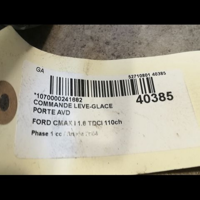 Commande lève-glace porte avant droite occasion FORD CMAX I Phase 1 09-2003->03-2007 1.6 TDCI 110ch 2