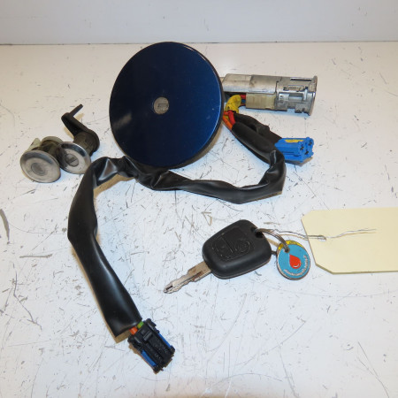 Kit serrures + antivol occasion PEUGEOT 206 Phase 1 09-1998->03-2009 1.4i 1692330580