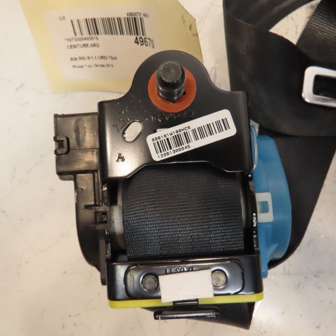 Ceinture arrière gauche occasion KIA RIO III Phase 1 06-2011->... 1.1 CRDI 75ch 898101W100HCS 3