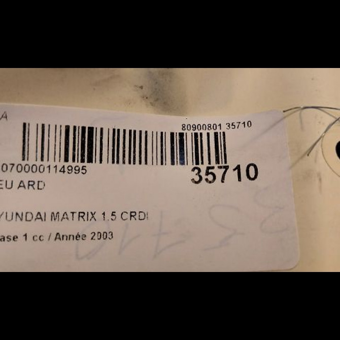 Feu arrière droit occasion HYUNDAI MATRIX Phase 1 09-2001->09-2009 1.5 CRDI 110ch 9240217010 3