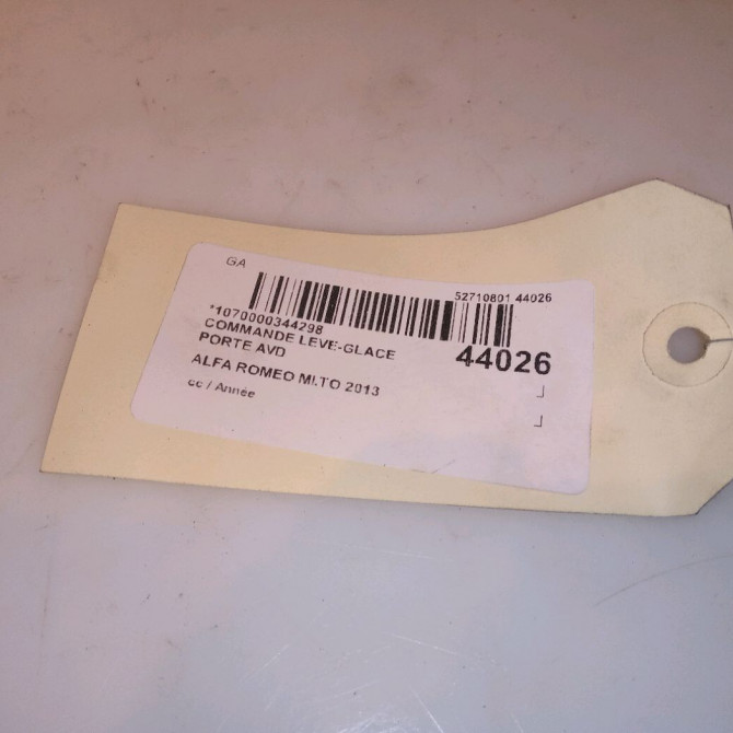 Commande lève-glace porte avant droite occasion ALFA ROMEO MI.TO 156085172 4