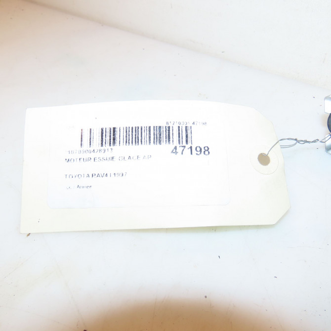 Moteur essuie-glace arrière occasion TOYOTA RAV4 I 8513042020 3