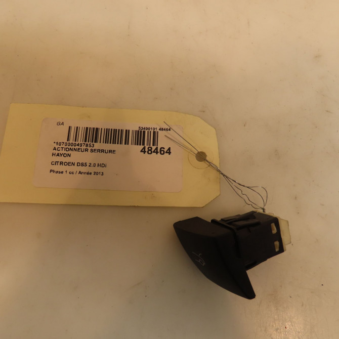 Actionneur serrure hayon occasion 4