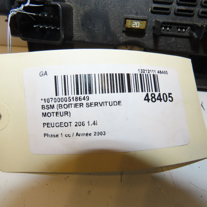 occasion PEUGEOT 206 Phase 1 09-1998->03-2009 1.4i 5