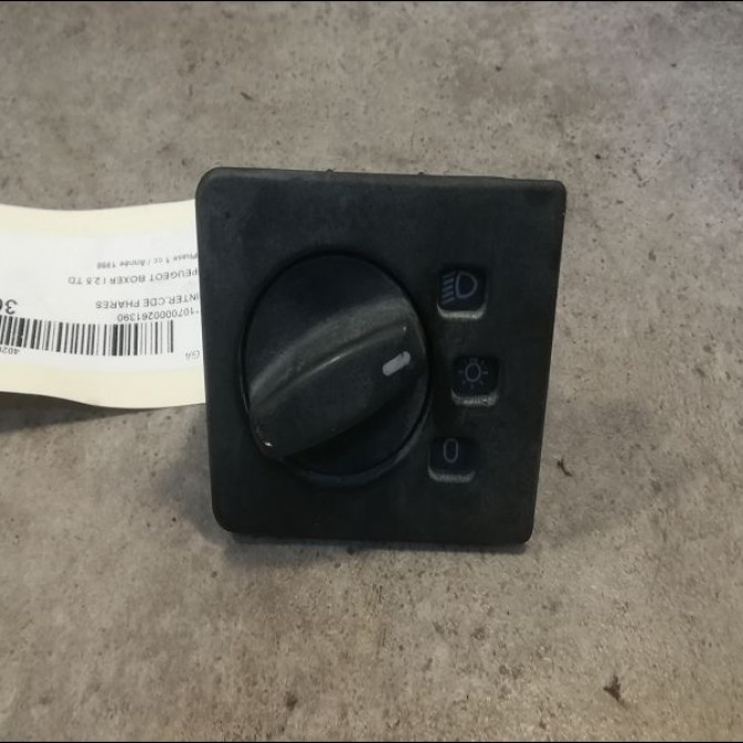 Interrupteur commande de phares occasion PEUGEOT BOXER I Phase 1 07-1994->02-2002 2.5 TD 625363 1
