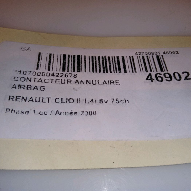 occasion RENAULT CLIO II Phase 1 03-1998->06-2001 1.4i 8v 75ch 7701045279 4