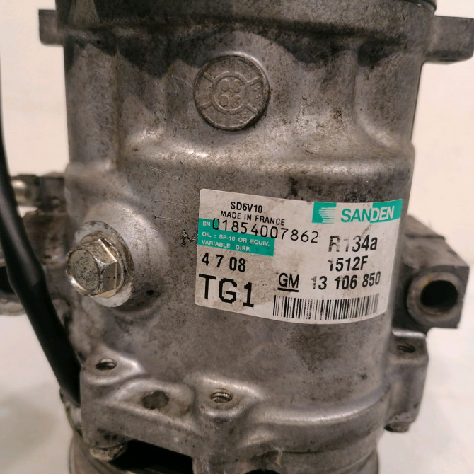 Compresseur air conditionne occasion SUZUKI SPLASH Phase 1 03-2008->12-2012 1.3 CDTI 75ch 9520084EA0 4