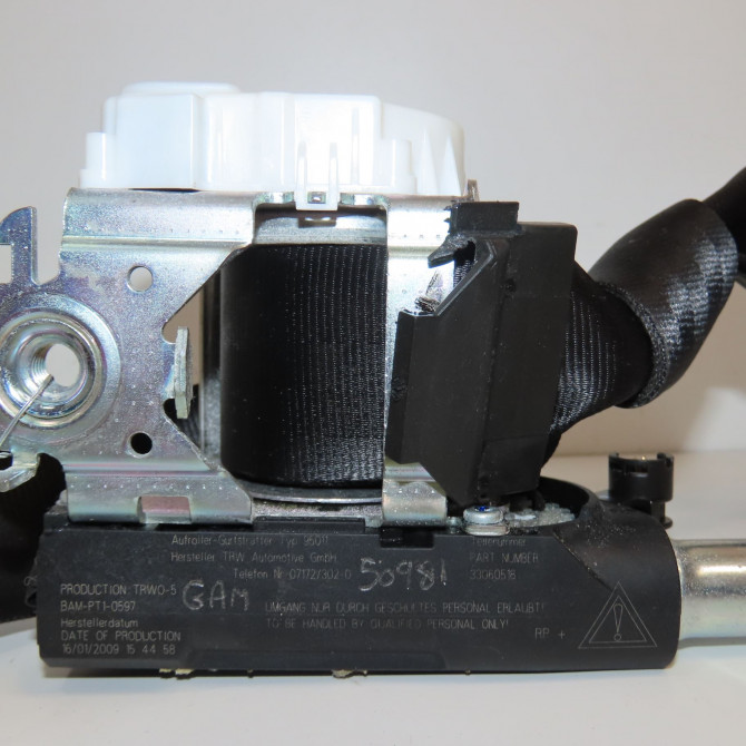 Ceinture avant droite occasion CITROEN C5 II Phase 1 04-2008->... 1.6 HDi 16v 110ch 8975R5 3