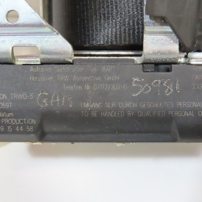 Ceinture avant droite occasion CITROEN C5 II Phase 1 04-2008->... 1.6 HDi 16v 110ch 8975R5 5