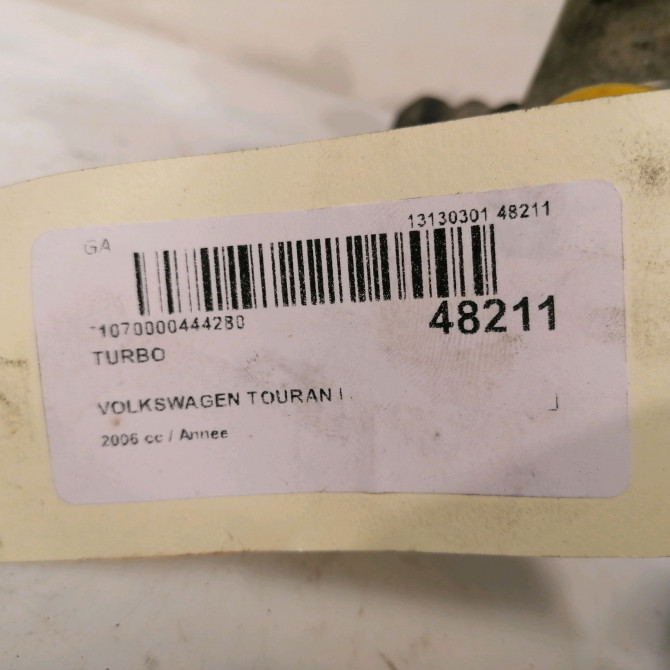 Turbo occasion VOLKSWAGEN TOURAN I Phase 1 03-2003->12-2006 7