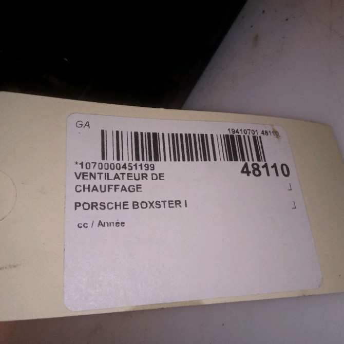 Ventilateur de chauffage occasion 5