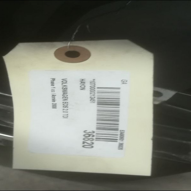 Hayon occasion VOLKSWAGEN EOS Phase 1 04-2006->01-2011 2.0 TDI 140ch 1Q0827025HGRU 5