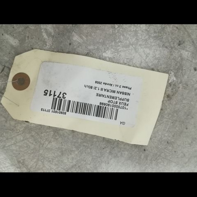 Feux stop supplementaire occasion NISSAN MICRA III Phase 3 11-2007->11-2010 1.2i 80ch 26590AX000 3